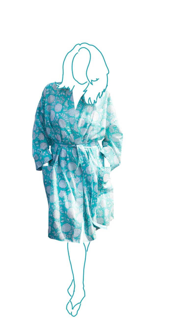 Alice & Co Patterns Lavender Robe - Printed copy shop SIZES 6 - 16 (+£7.00)