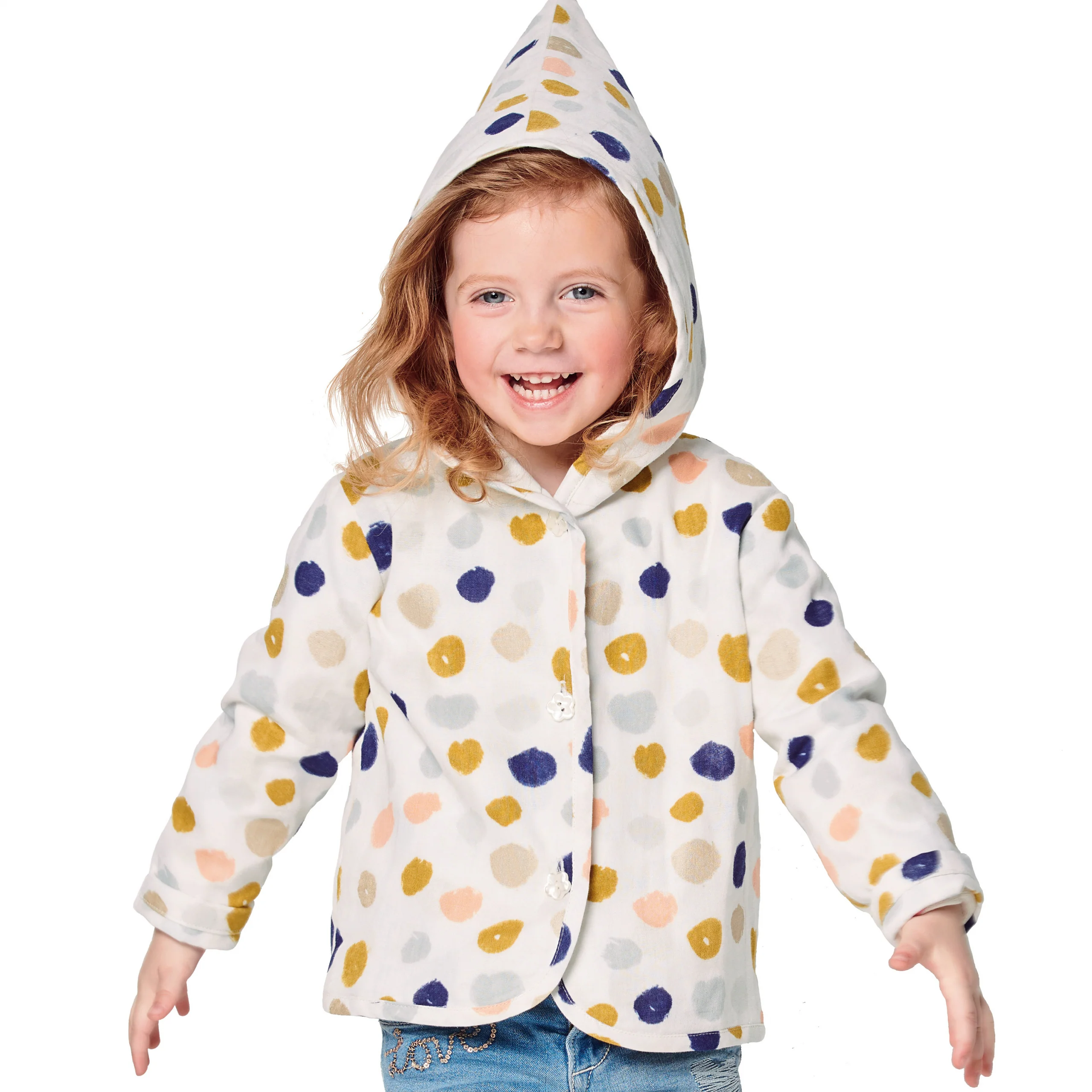 Burda Child Hooded Coat or Jacket 9289 - Image 3