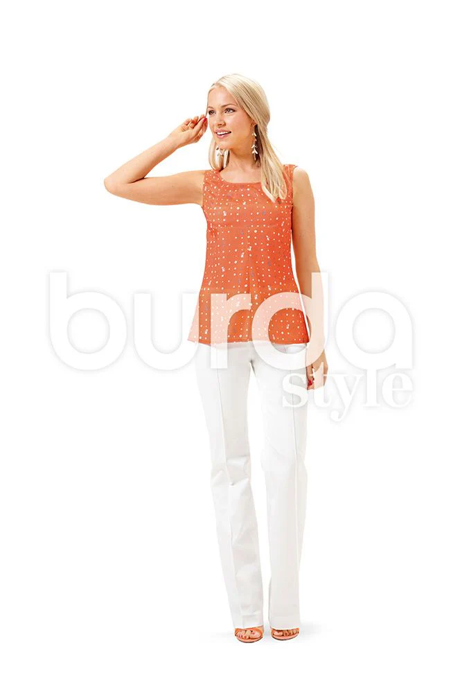 Burda Dress and Blouses 6685 - Image 4