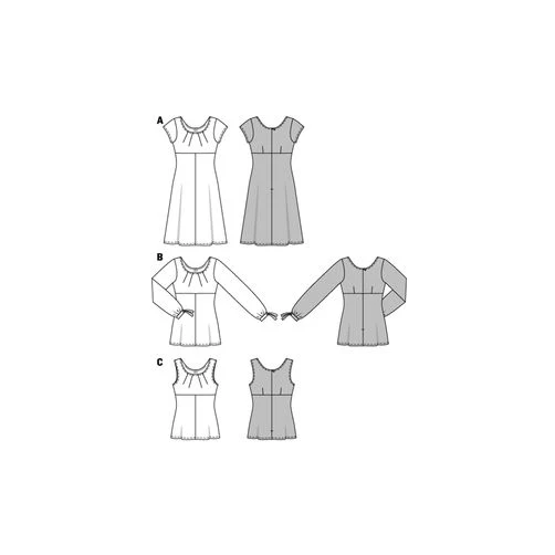 Burda Dress and Blouses 6685 - Image 5