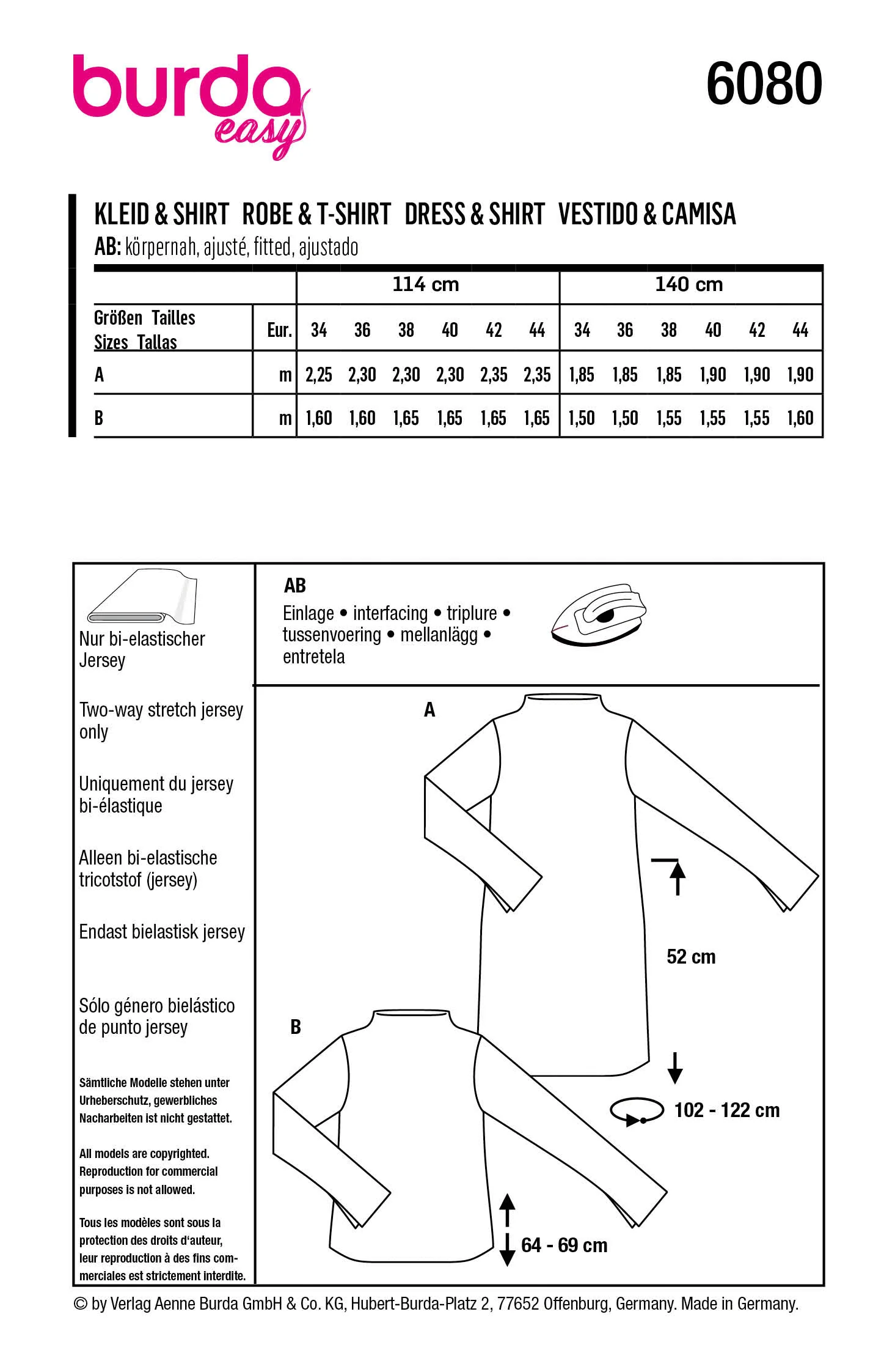 Burda Dress and Top 6080 - Image 5