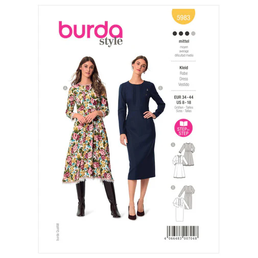 Burda Dresses 5983 - Image 2