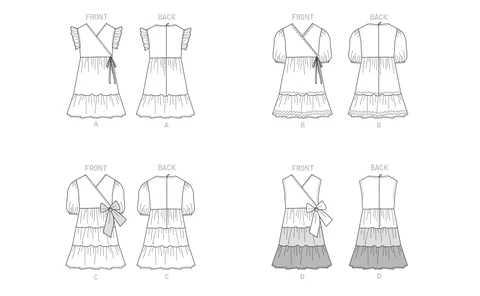 Butterick Children's Dresses B6887 - Image 7