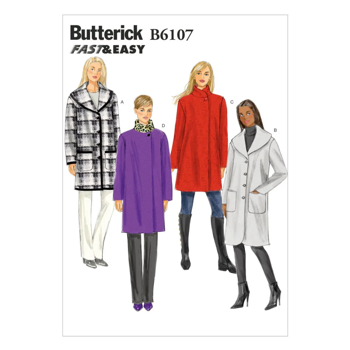 Butterick Coat B6107 - Image 2