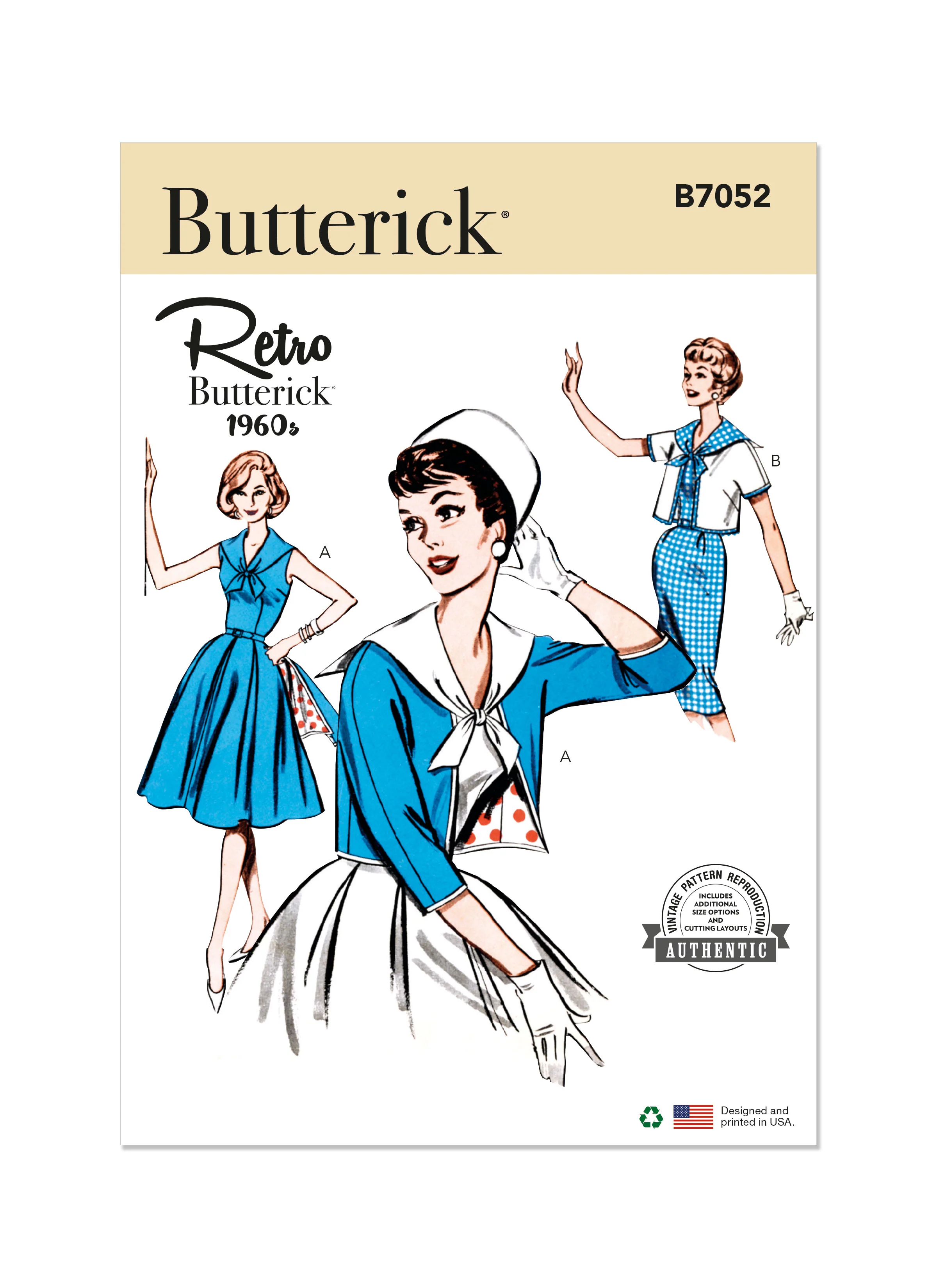 Butterick Dress and Jacket B7052 - Image 2