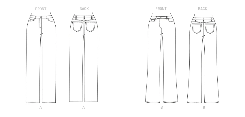 Butterick Jeans B6840 - Image 4