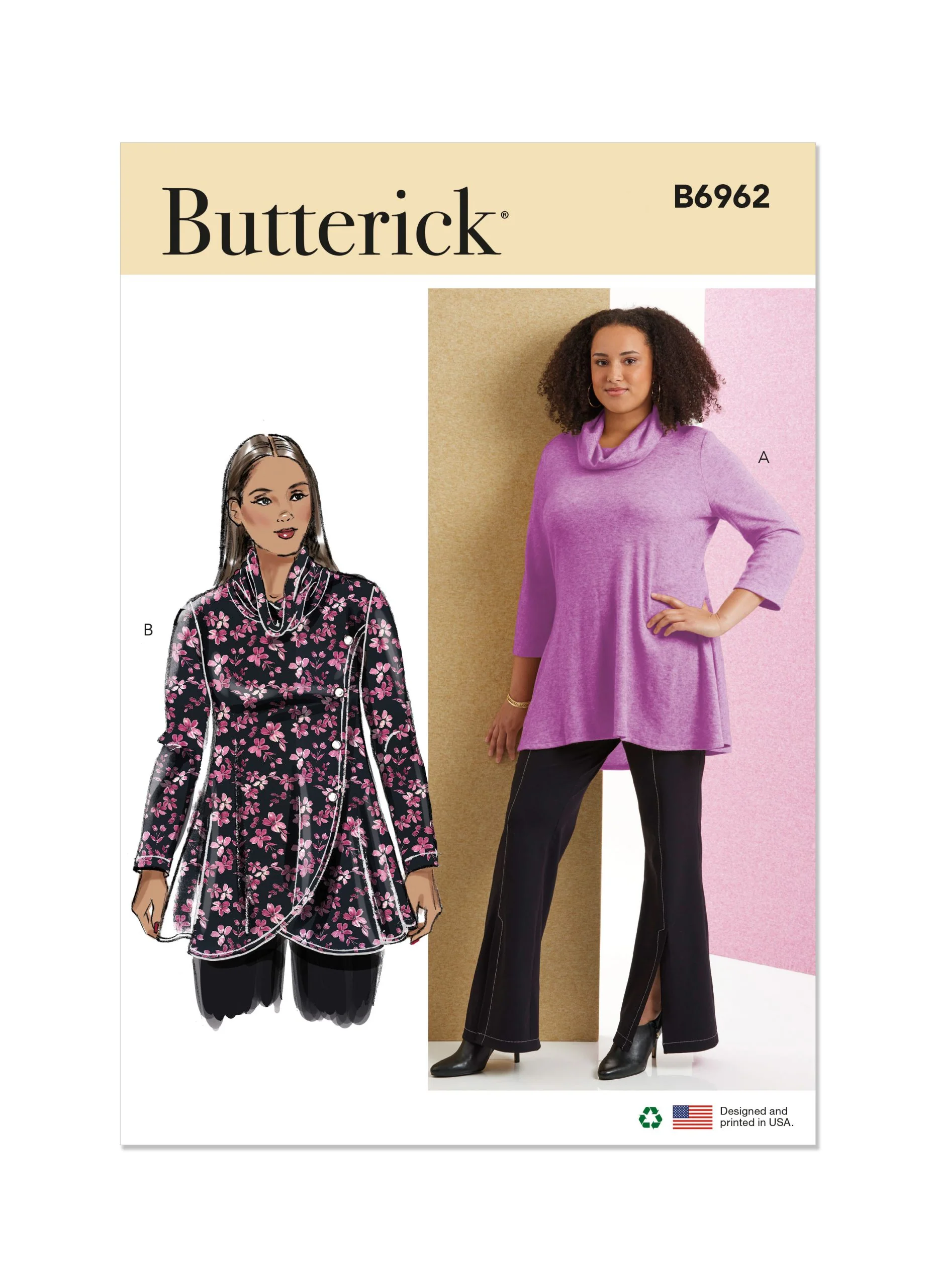Butterick Knit Tops B6962 - Image 2