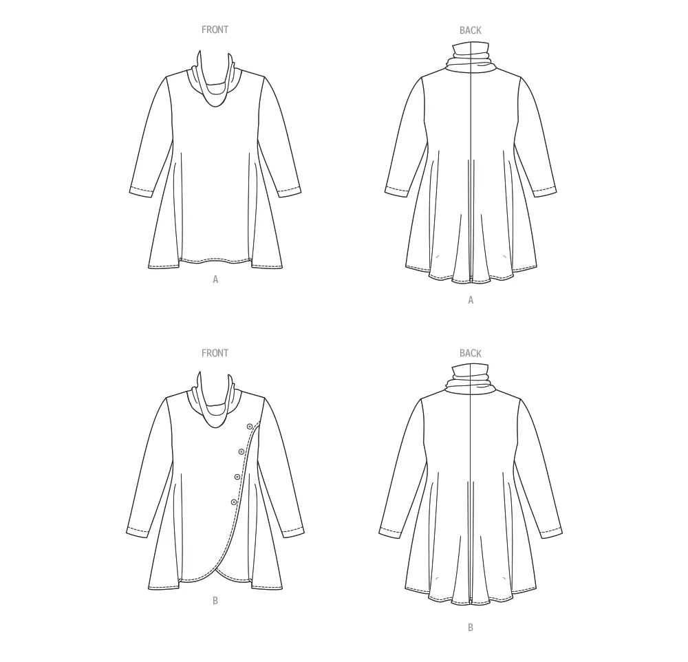Butterick Knit Tops B6962 - Image 5
