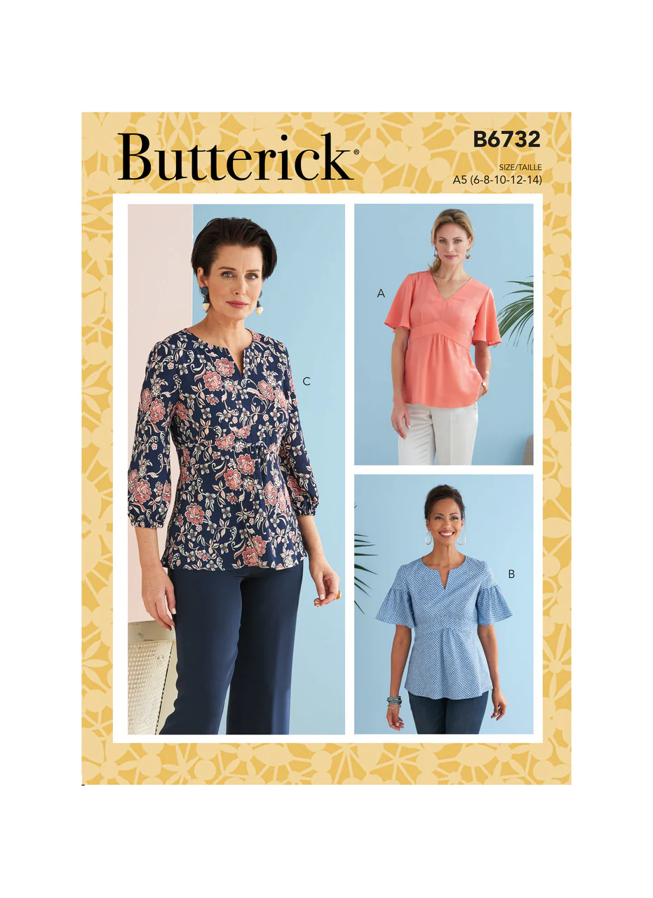 Butterick Top B6732 - Image 2