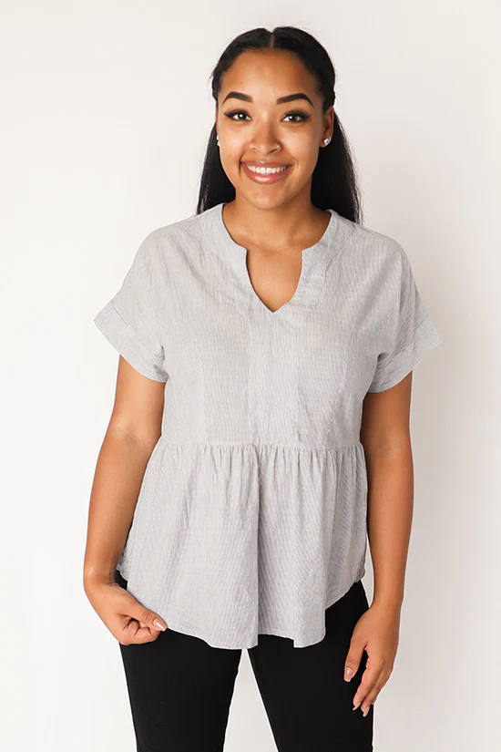 Chalk and Notch Fringe Dress and Blouse - Image 15