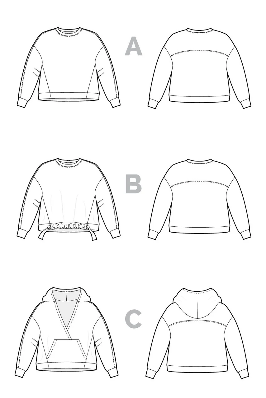 Closet Core Patterns Mile End Sweatshirt - Image 15