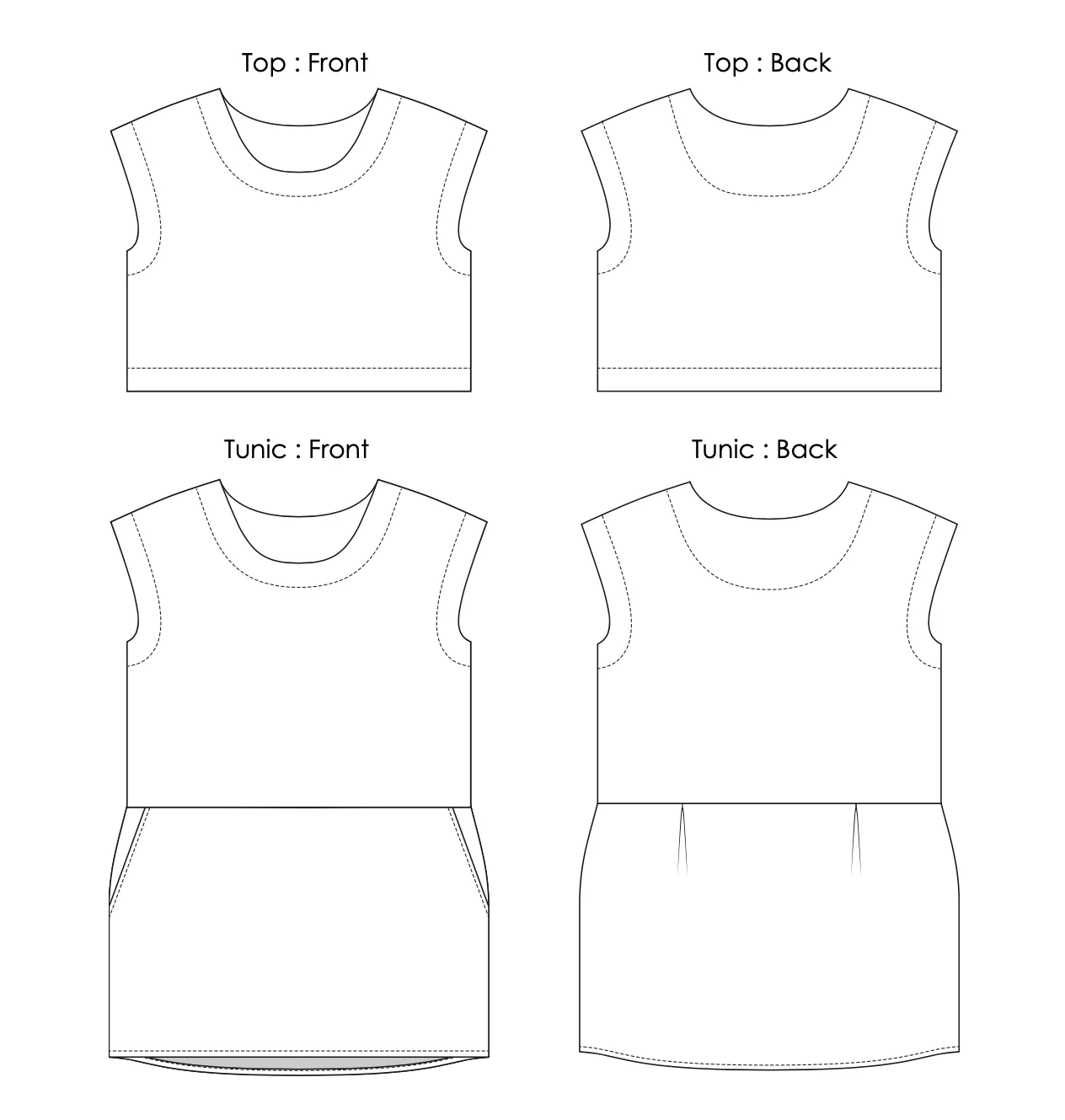 Elbe Textiles Botany Top and Tunic - Image 7