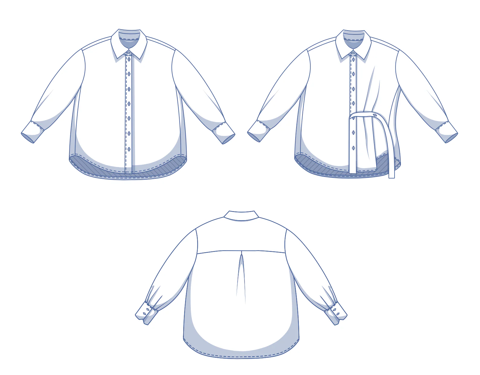 Fibre Mood Libbie, Logan, Lena, Lydia and Lee Shirts - Image 19
