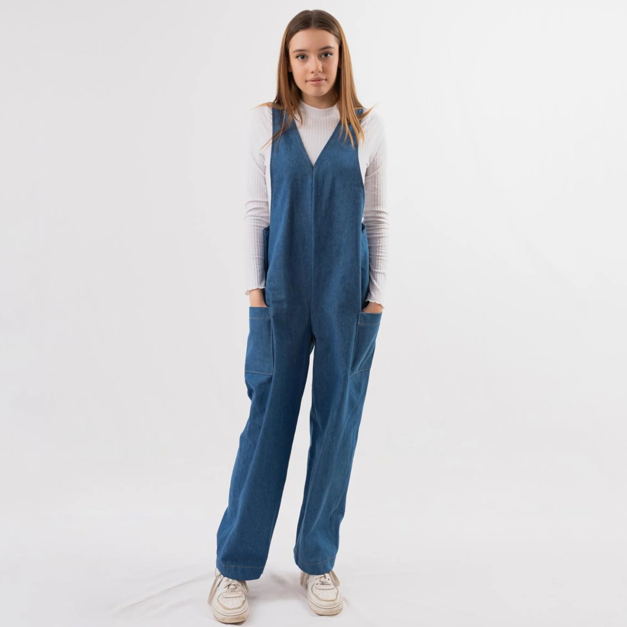 Fieldwork Patterns Lauren Dungarees - Printed copy shop (+£7.00)
