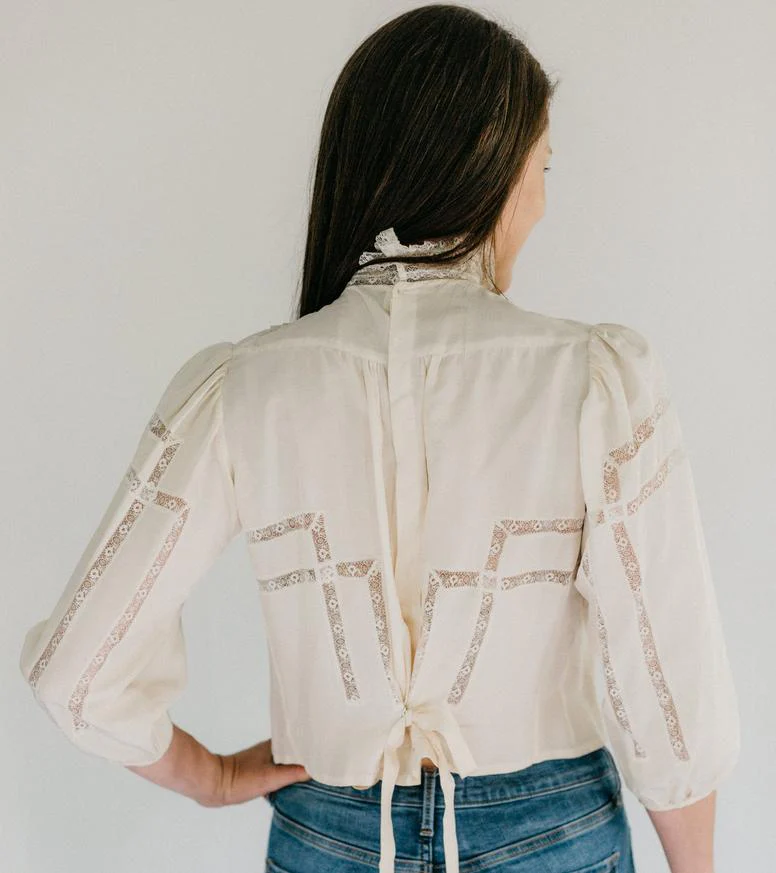 Folkwear 205 Gibson Girl Blouse - Image 3