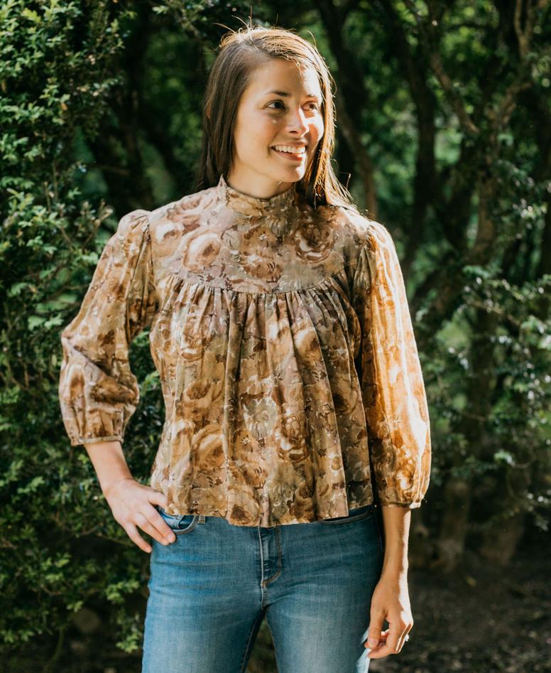 Folkwear 205 Gibson Girl Blouse - Image 5