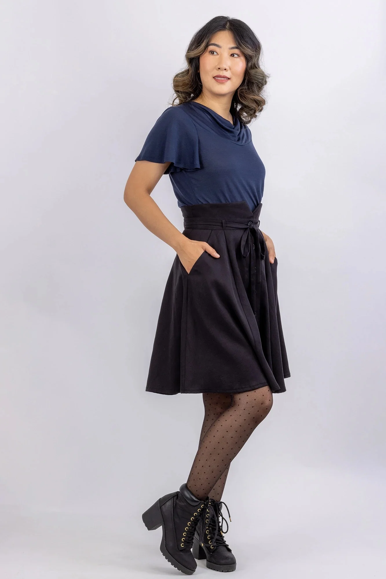 Forget-me-not Patterns Natalie Skirt - Image 8