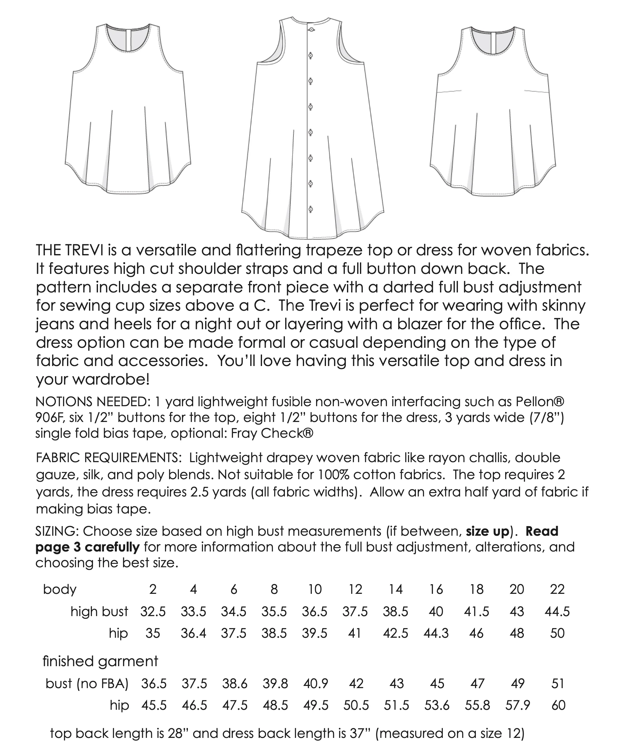 Hey June Handmade Trevi Top and Dress - Image 7