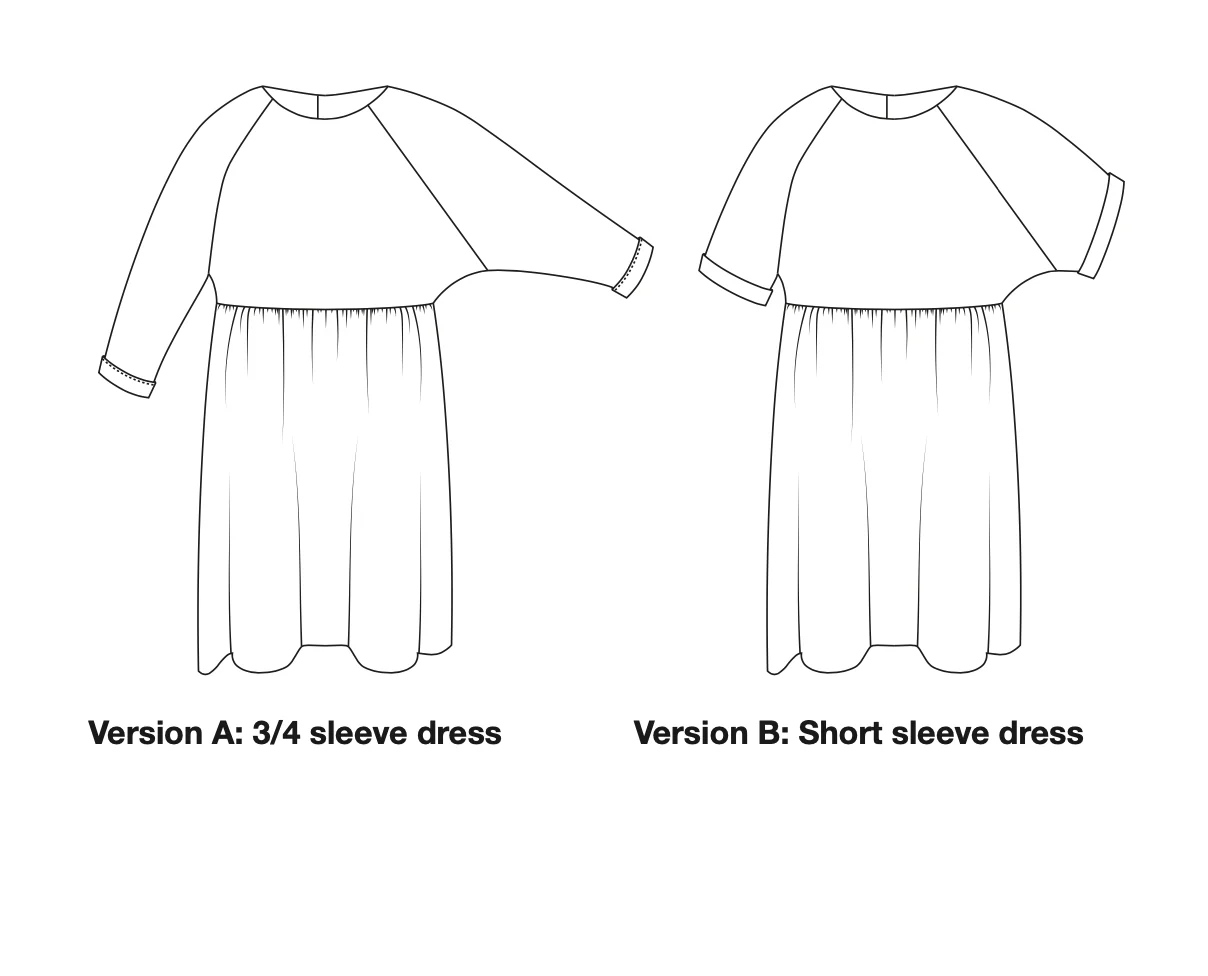 I AM Patterns Mini Cassiopée Dress - Image 19