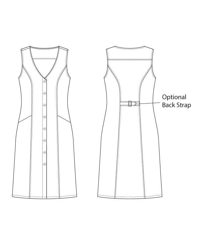 Itch to Stitch Elmstead Pinafore - Image 8