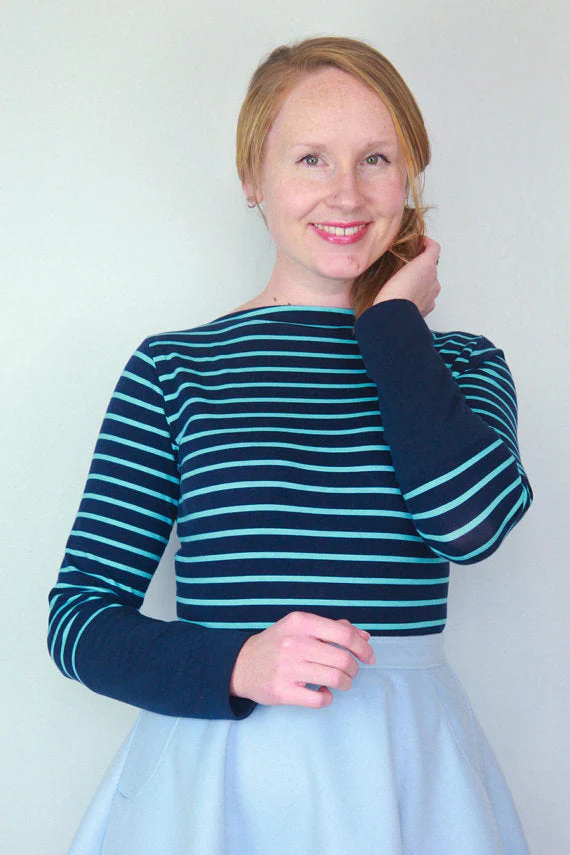 Jennifer Lauren Handmade Gable Top (SIZES 16-34 / C-F CUPS) - Printed copy shop (+£7.00)