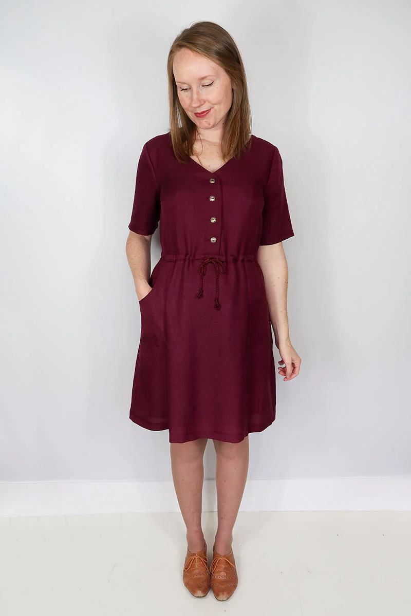 Jennifer Lauren Handmade Quincy Dress - Printed copy shop A and B CUPS (+£7.00)