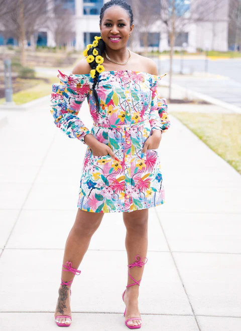 Know Me Dress, Top & Shorts ME2042 - Image 4
