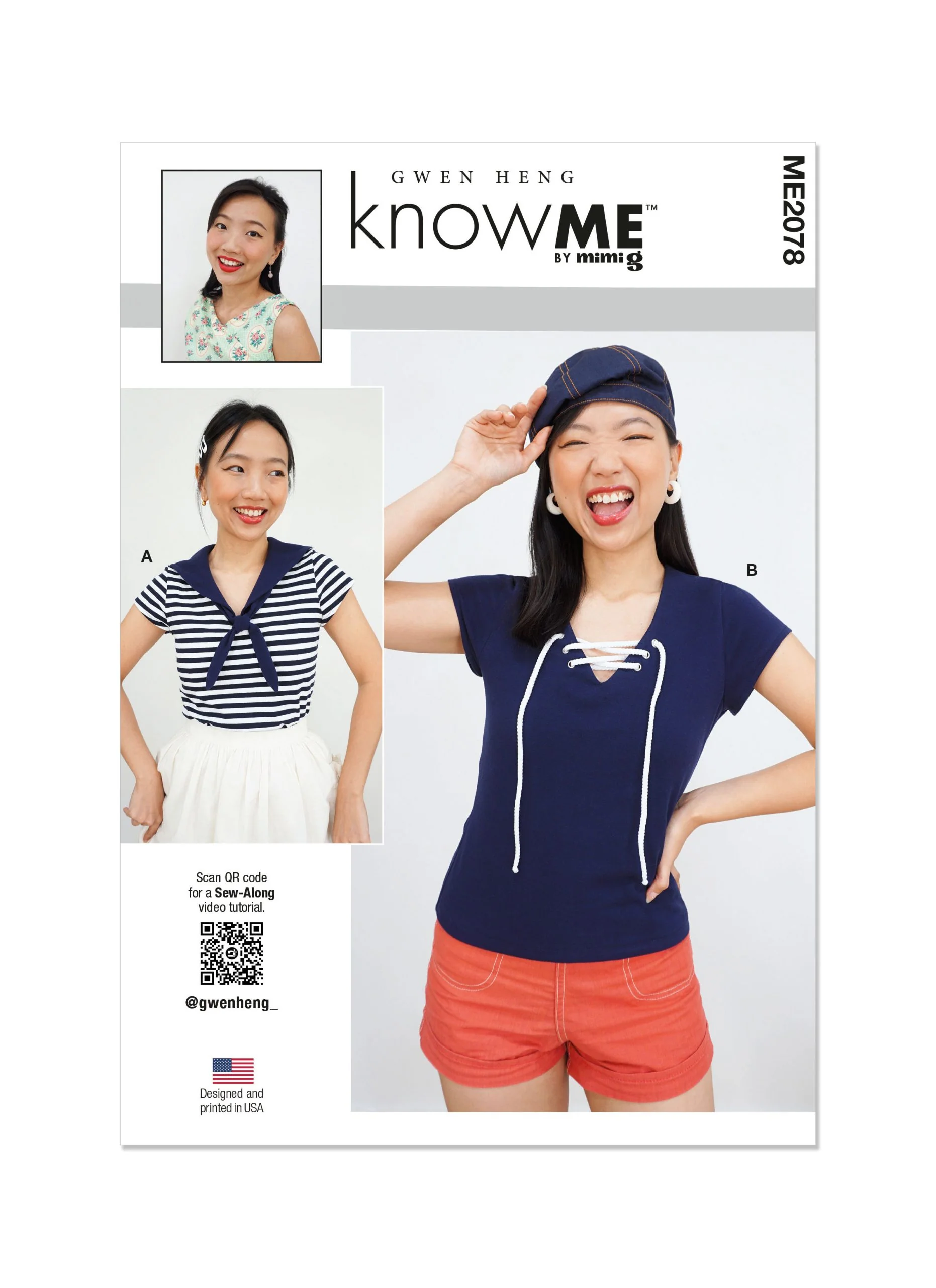 Know Me Knit Tops ME2078 - Image 2
