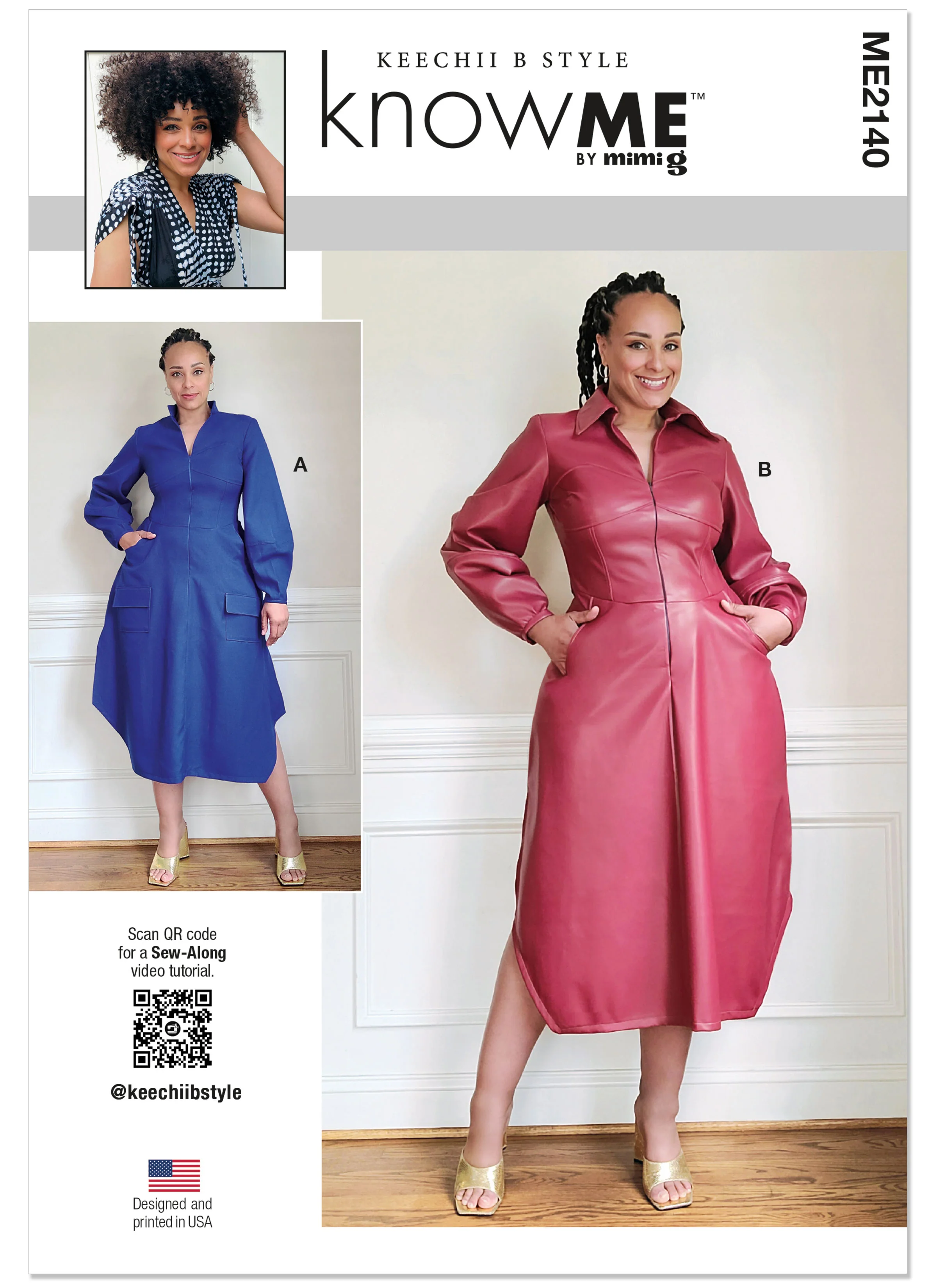 Know Me Misses' Shirtdress ME2140 - Image 2