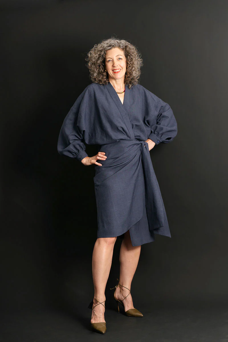 Liesl + Co Copenhagen Wrap Dress