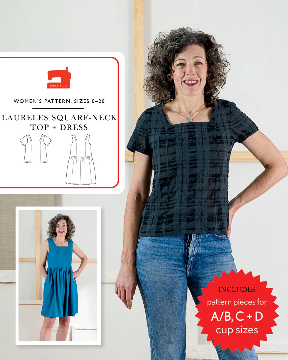 Liesl + Co Laureles Square-neck Top and Dress - Image 12