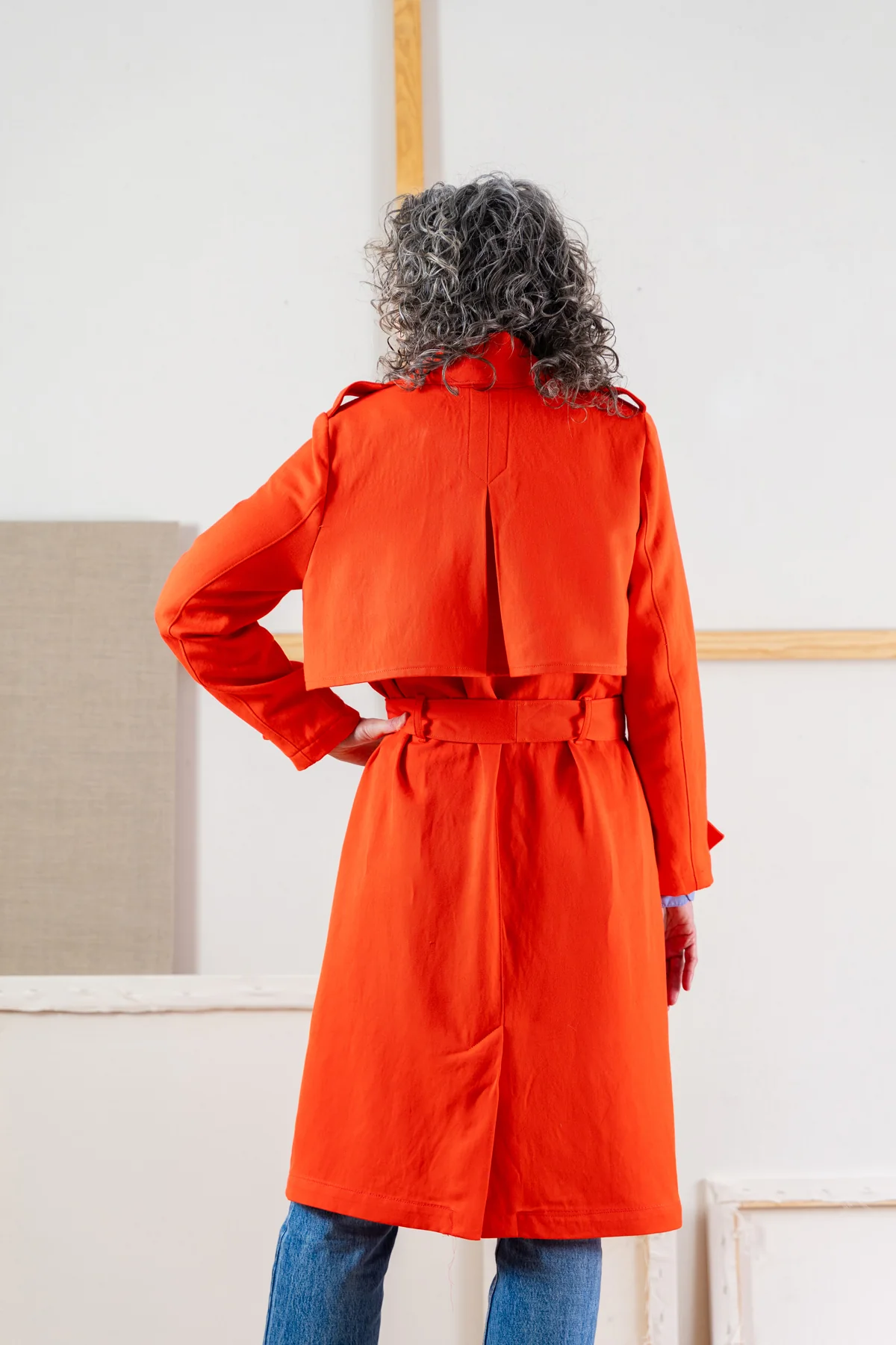 Liesl + Co Prado Trench Coat - Image 2