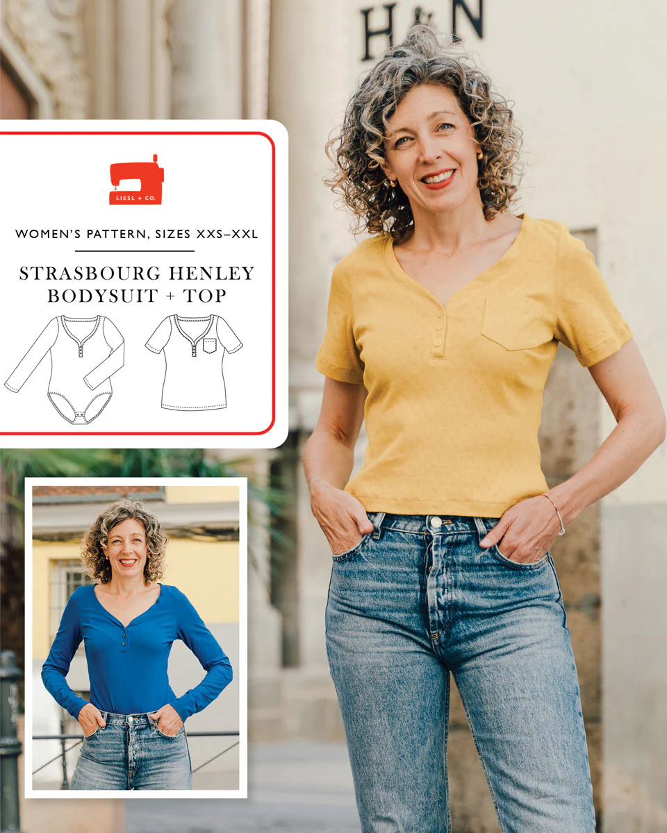 Liesl + Co Strasbourg Henley Bodysuit and Top - Image 10