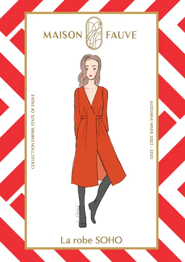 Maison Fauve Soho Wrap Dress - Image 15