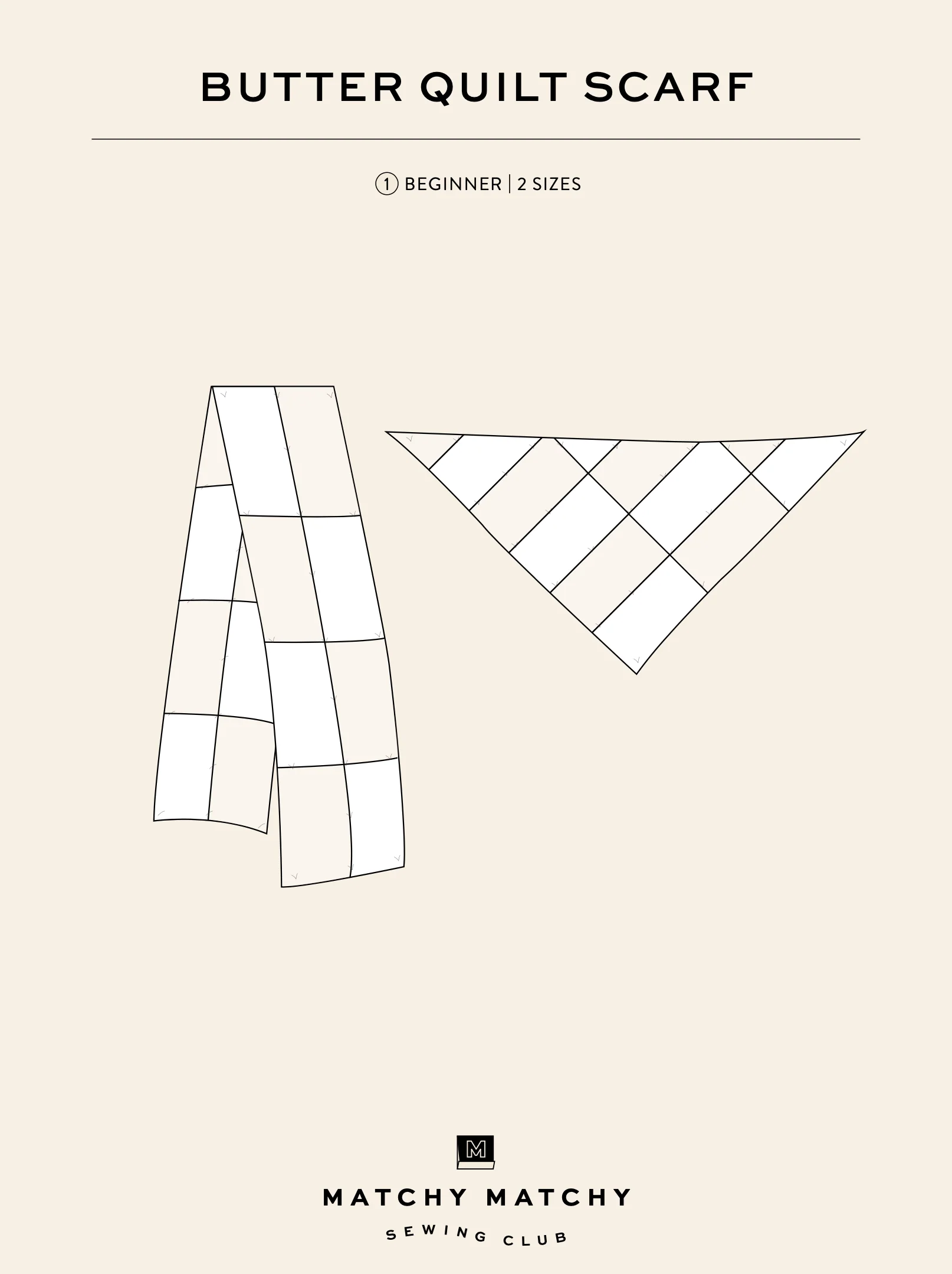 Matchy Matchy Quilt Scarf Bundle PDF - Image 9
