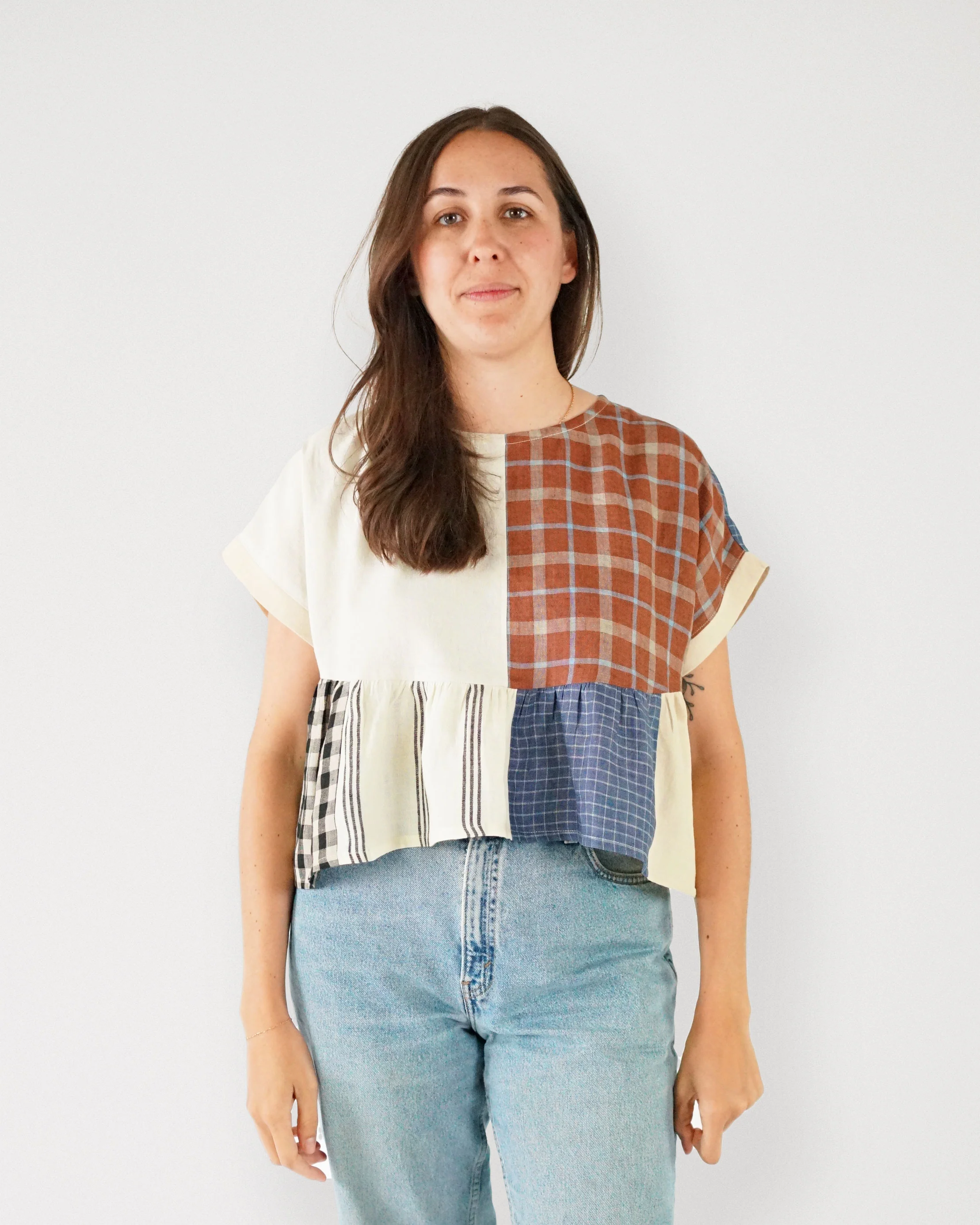 Matchy Matchy Wave Float Top - Image 6
