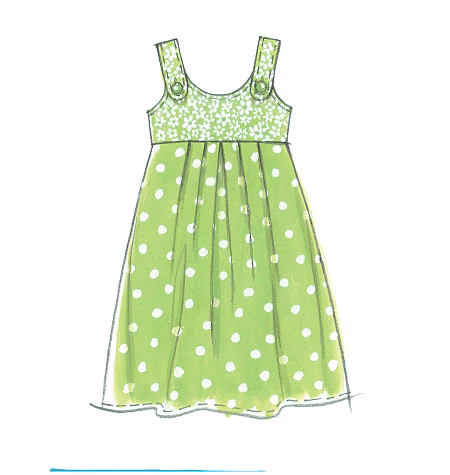 McCalls Child/Teen Dresses M5613 - Image 4