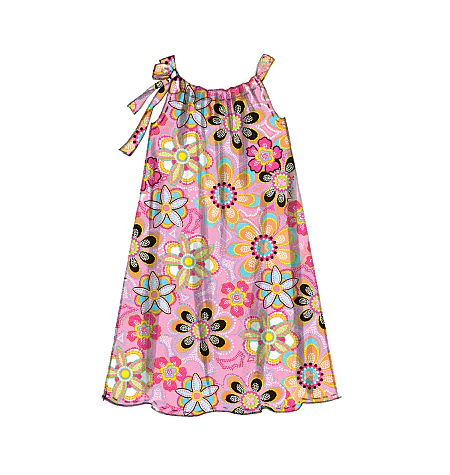 McCalls Child Top/Dress, Trouser/Short M5797 - Image 4