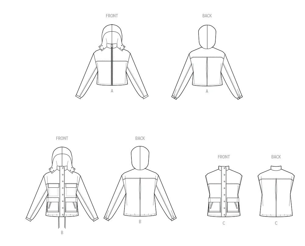 McCalls Jacket & Vest M8532 - Image 8