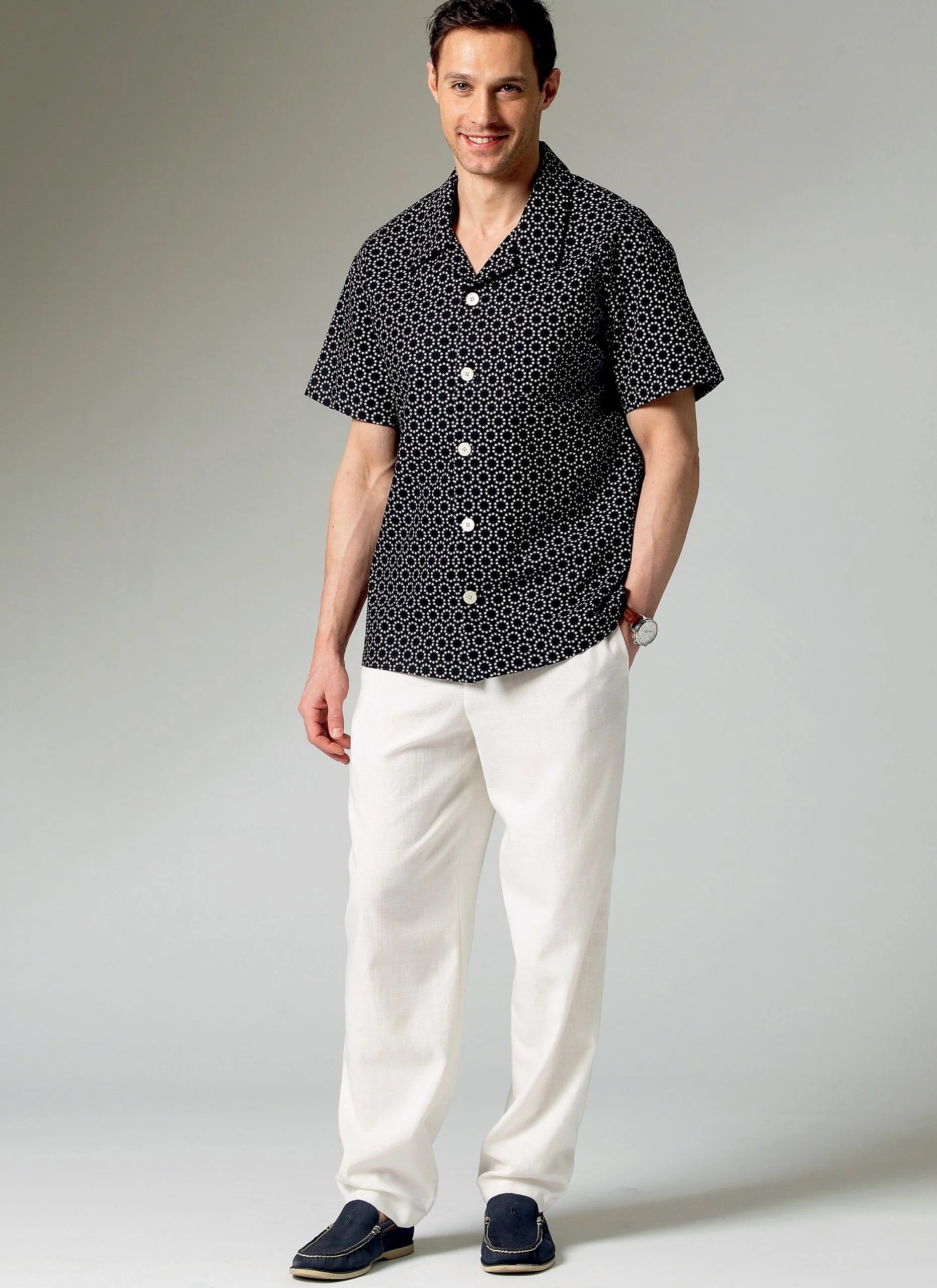 McCalls Men/Child Shirt, Shorts & Pants M6972 - Image 2