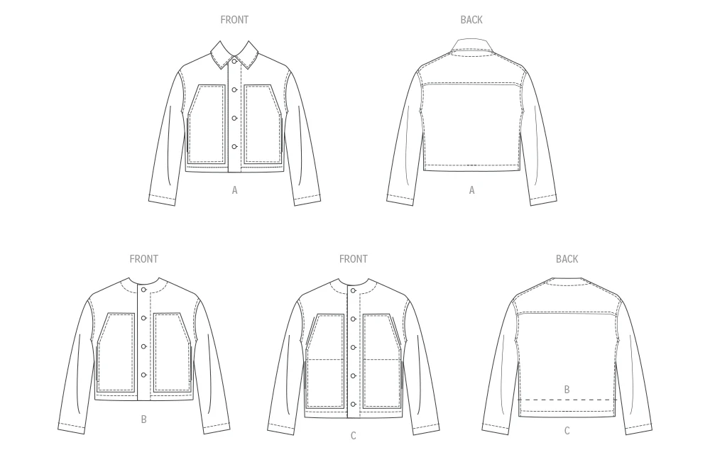 McCall's Unisex Jacket M8565 - Image 10