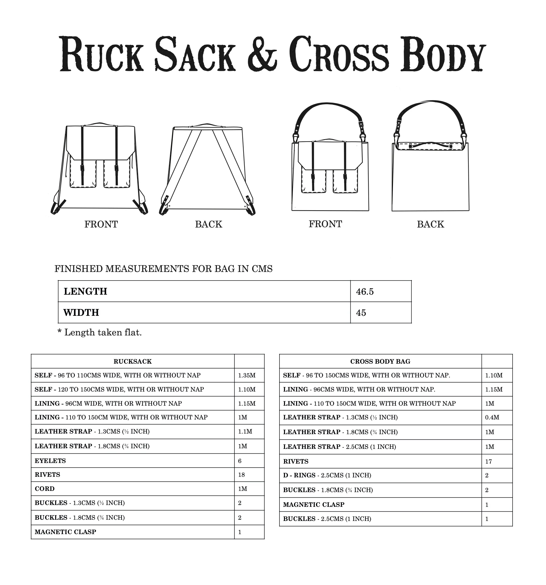 Merchant & Mills RTR Rucksack - Image 10