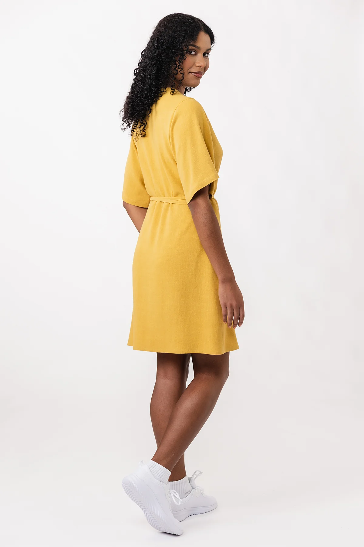 Named Aaria Mini Wrap Dress - Image 3