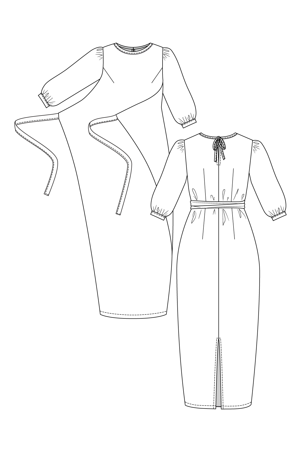 Named Lilja Dress, Pinafore and Blouse - Image 19