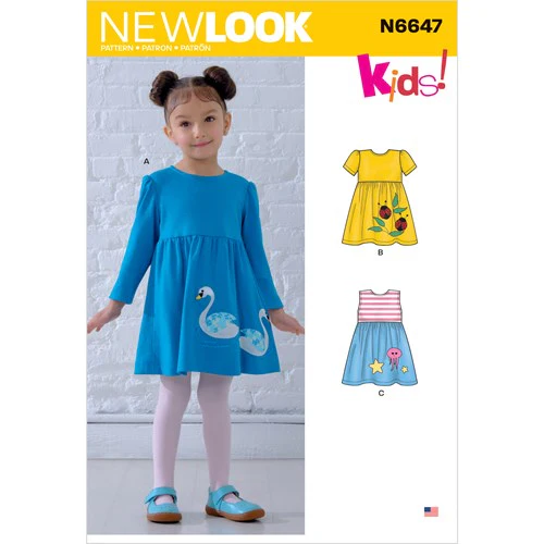 New Look Child/Baby Dresses N6647 - Image 2