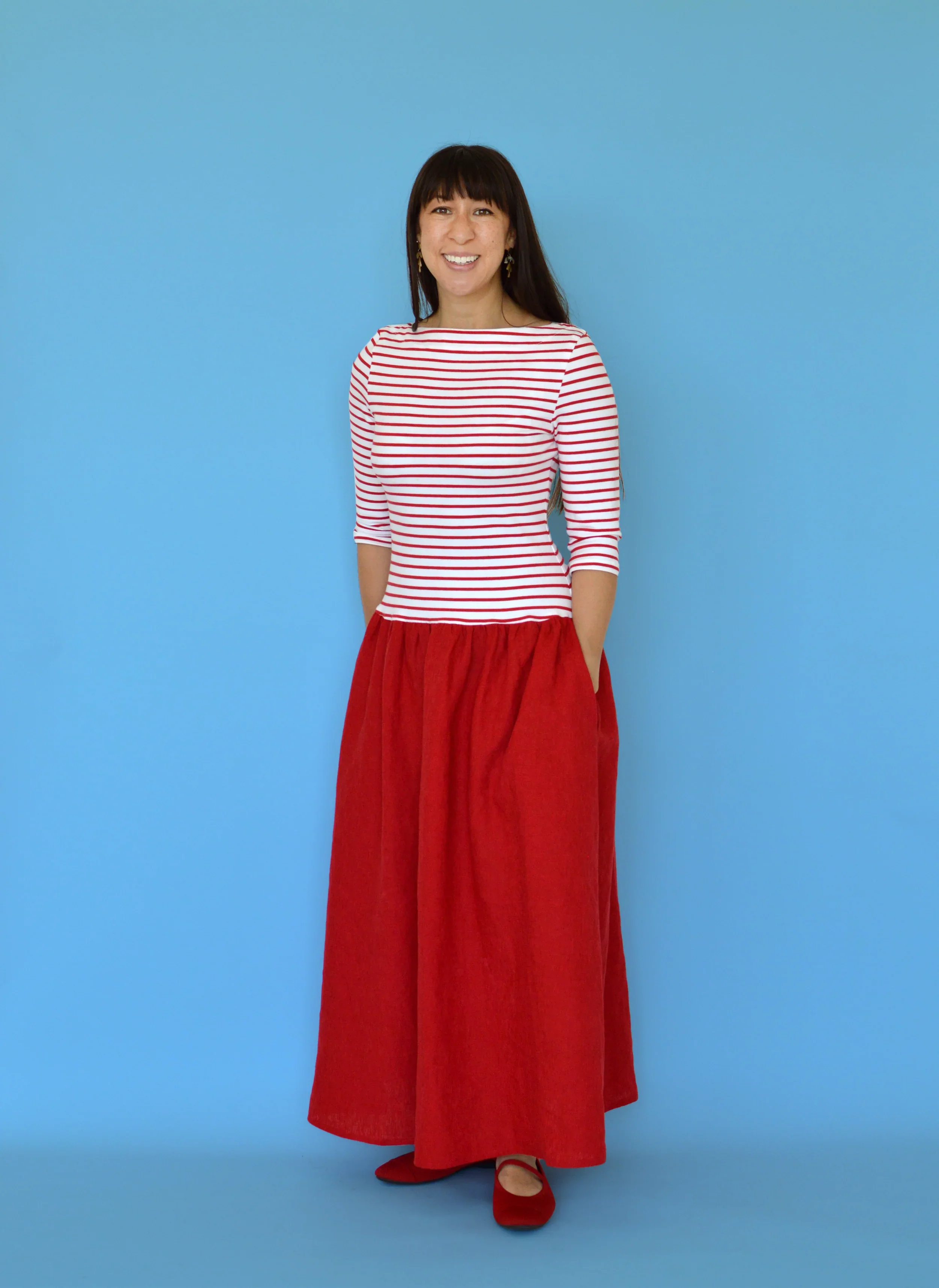 Nina Lee Dolores Drop-Waist Dress - Image 2