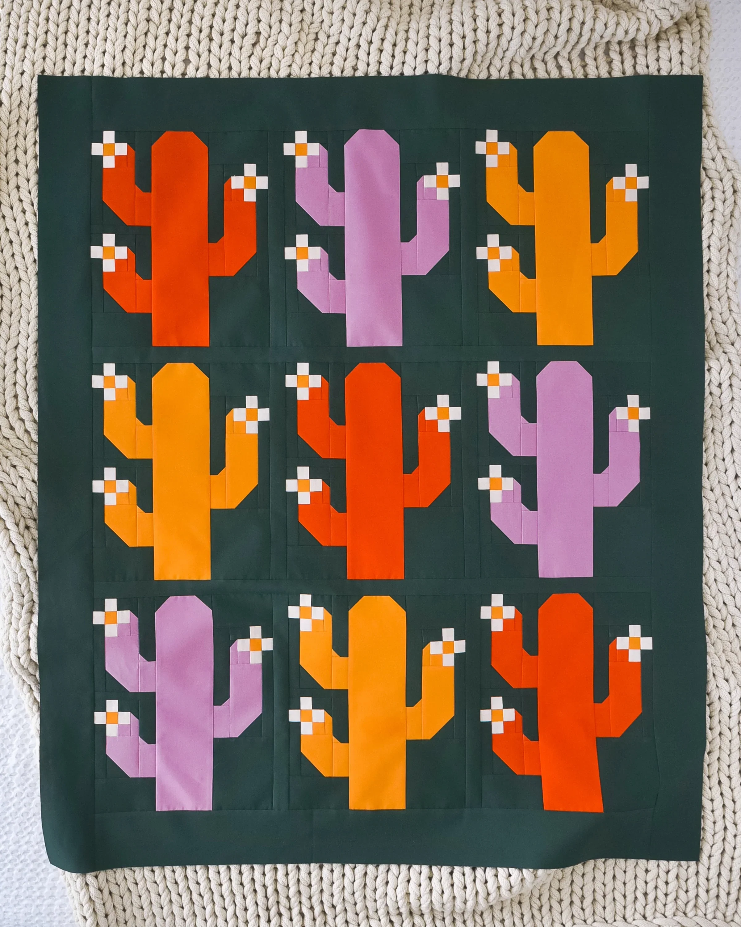 Pen and Paper Patterns Oh My Cacti Quilt - Image 3