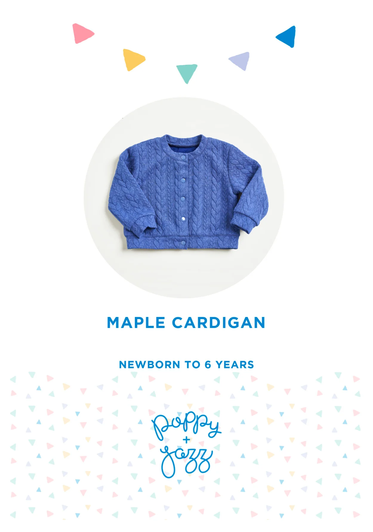 Poppy & Jazz Baby/Child Maple Cardigan - Image 6