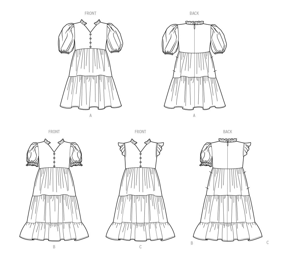 Simplicity Child/Teen Dresses S9900 - Image 10