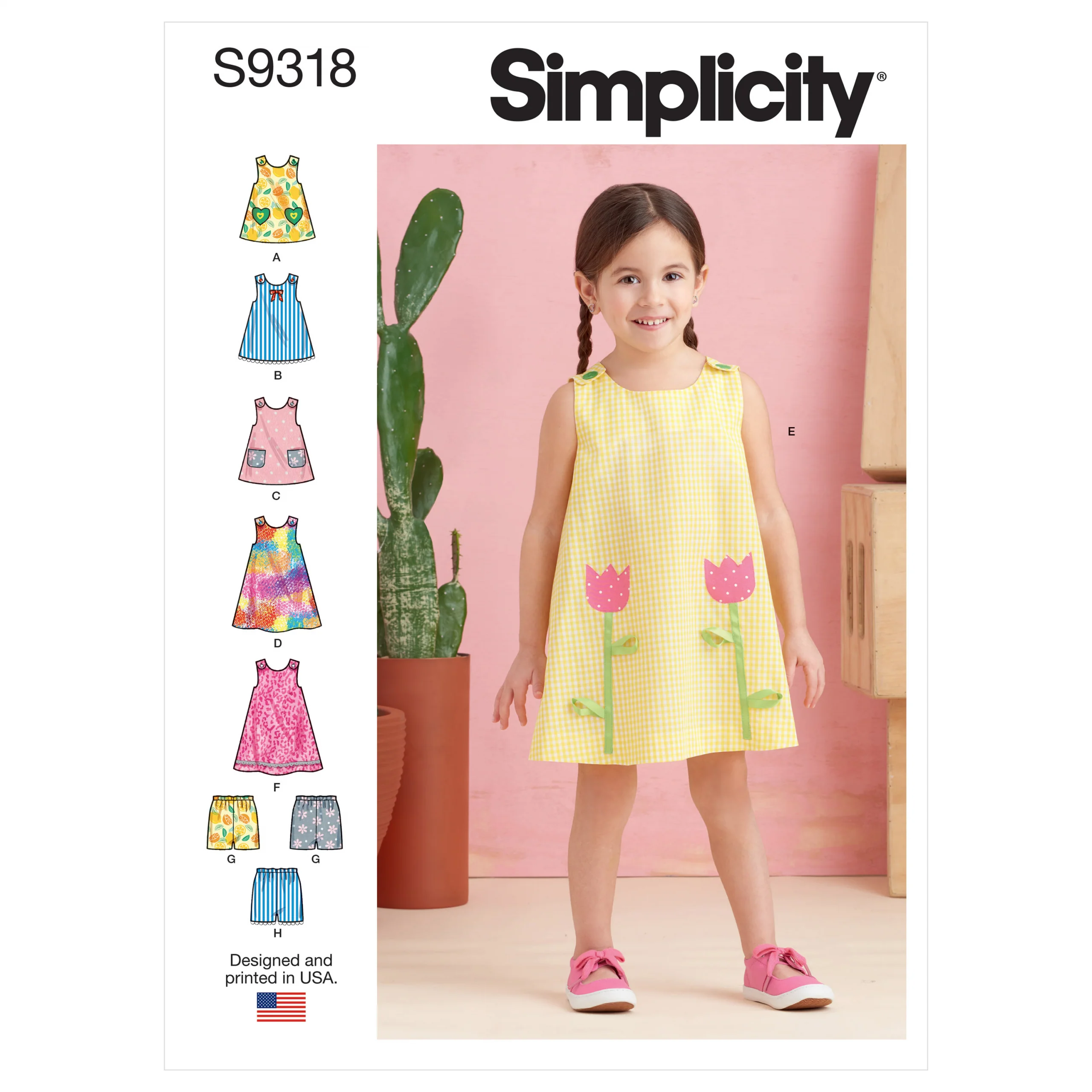 Simplicity Dress, Top and Shorts S9318 - Image 2